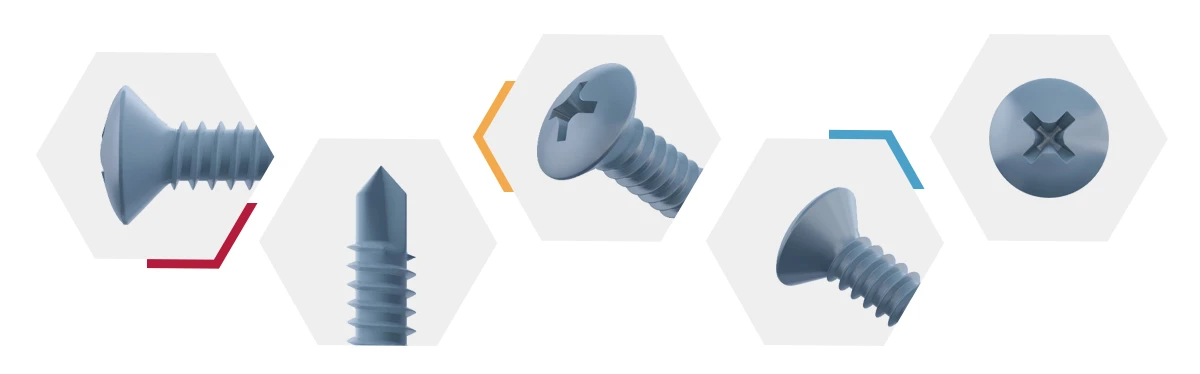 Galvanized Tek Screws-DIN 7504 (Q)-detail