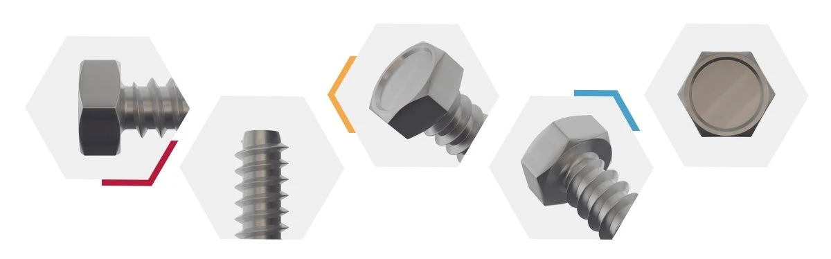 Stainless Hex Head Self Tapping Screws-ISO 1479-detail